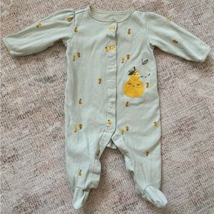 Infant footie onesie